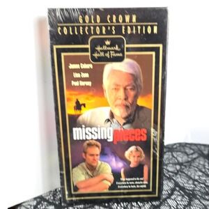 Missing Pieces VHS Hallmark Hall of Fame James Coburn Sealed Gold Crown Edition‎